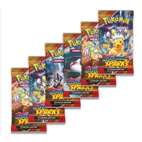 Pokemon - Surging Sparks - 10 Pack Pika Hunt