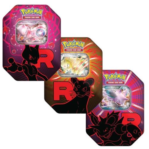 Pokemon - Team Rocket Tin (Tilfeldig Art)
