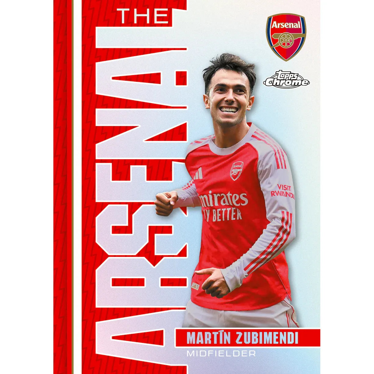Topps Chrome Arsenal 2025/26 – Deck Boks