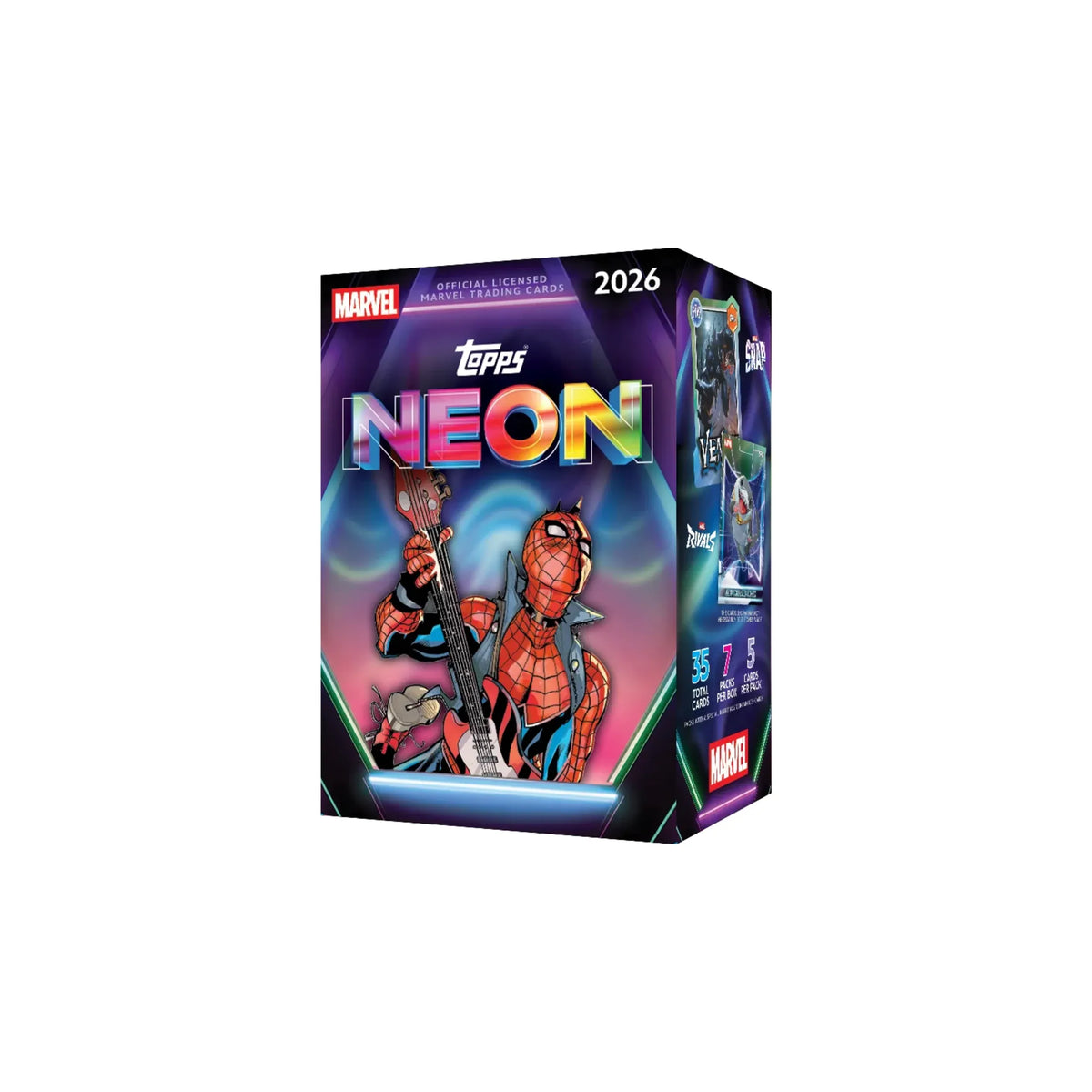 Topps Marvel Neon 2026 Blaster Boks