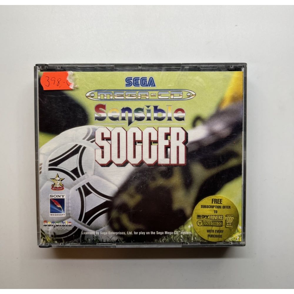 Sensible Soccer - Sega Mega CD