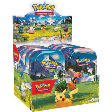 Pokemon - ME02.5 Mega Evolution Ascended Heroes - Mini Tin DISPLAY (10 tins) MAX 1 per kunde ÅPNES LIVE