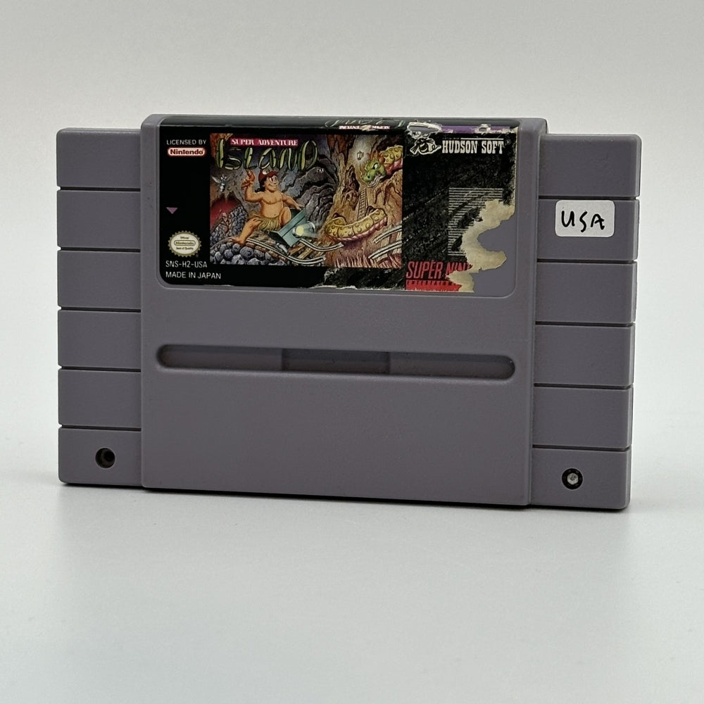 Super Adventure Island Cart (Amerikansk) til Super Nintendo (SNES)