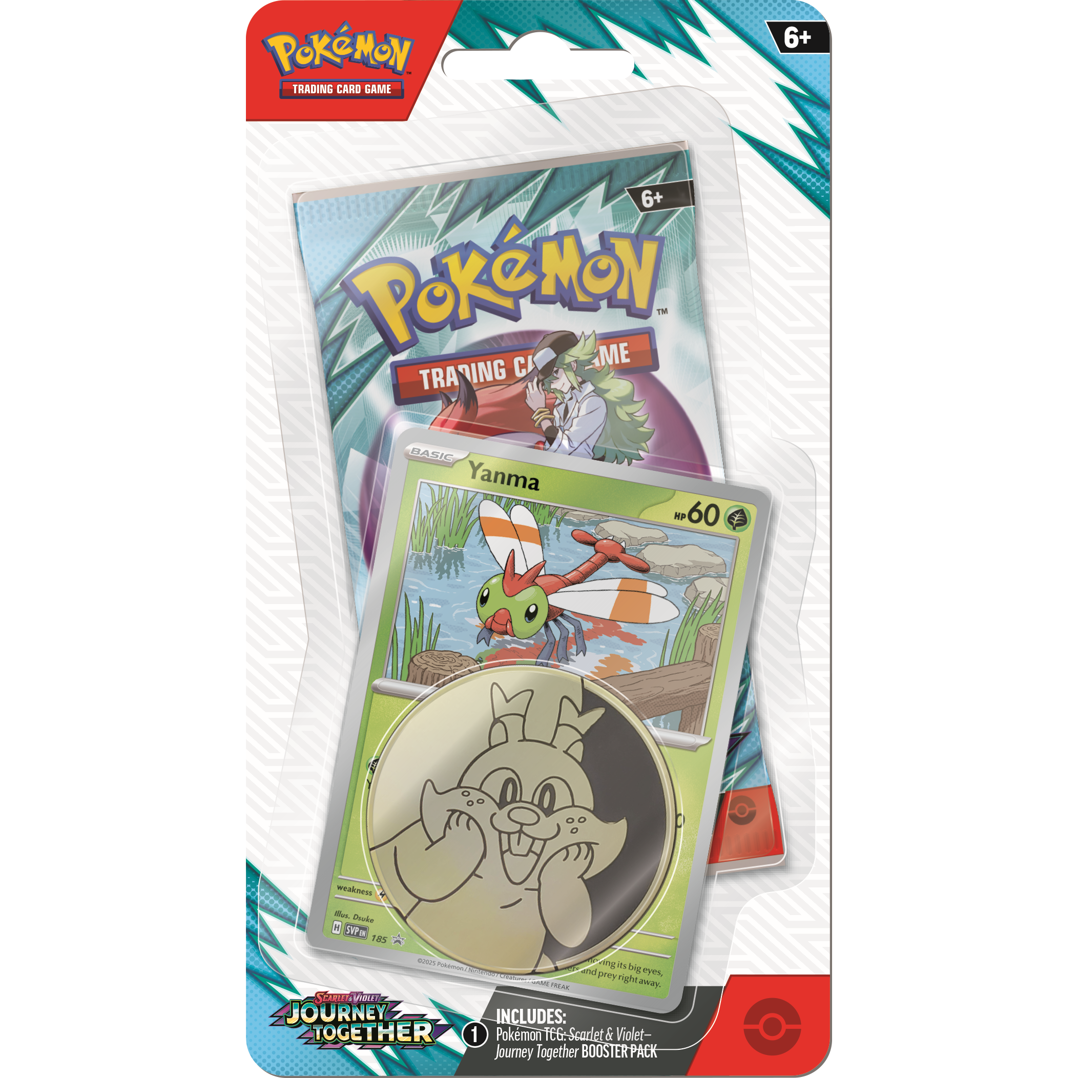Pokemon - Journey Together (Scarlet & Violet) - 1 Pack Blister (Checklane)