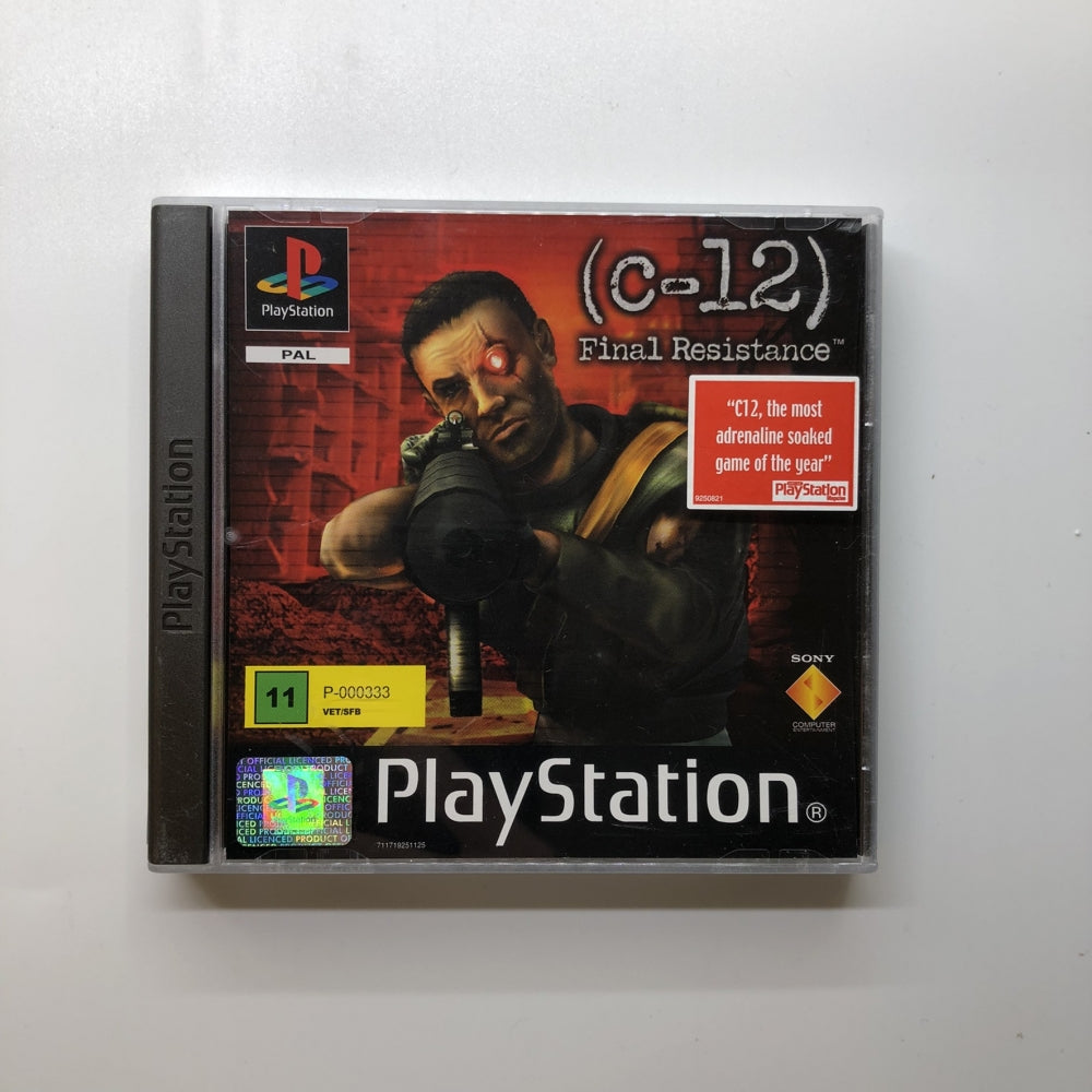C-12 Final rResistance - Playstation 1 (PS1)