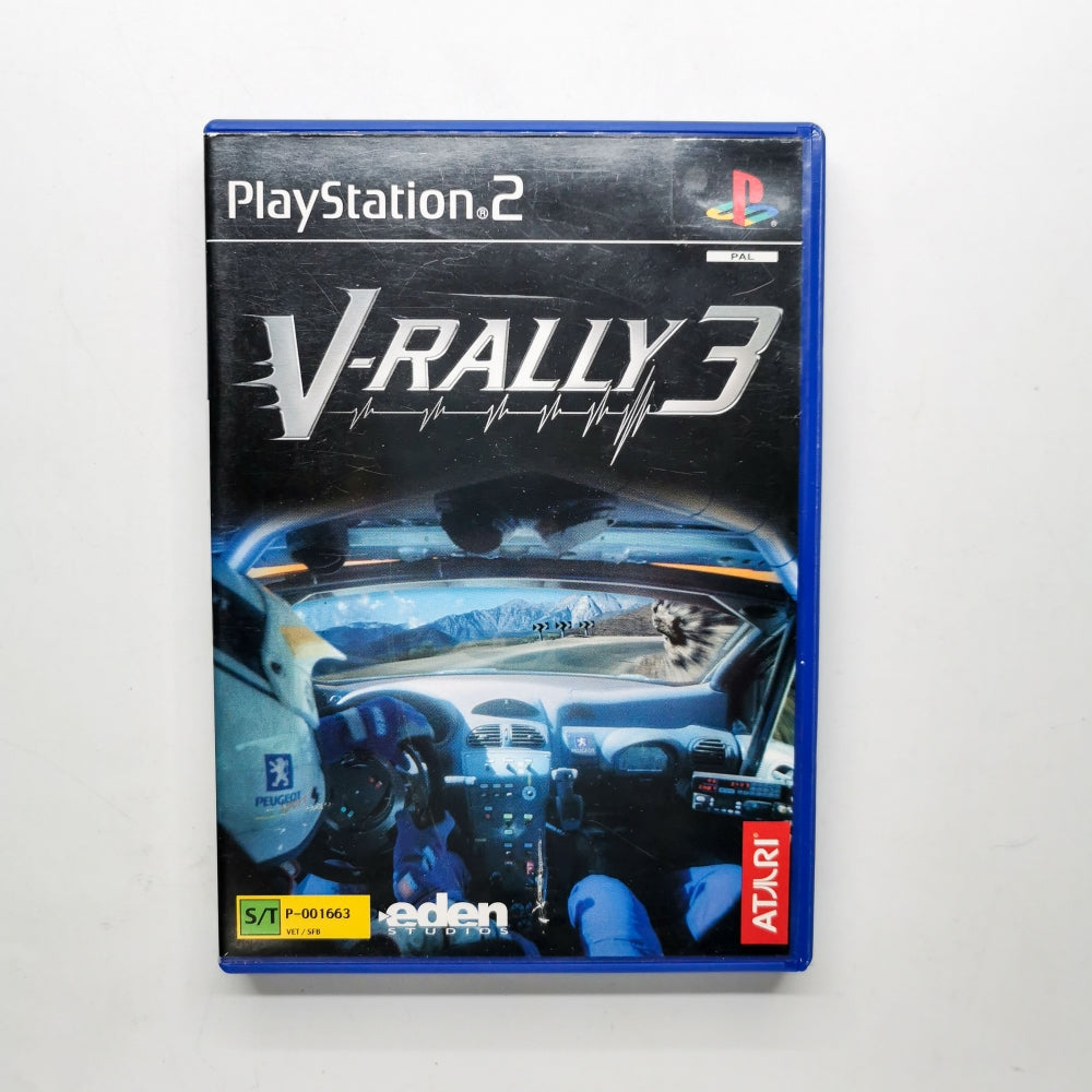 V-Rally 3 & Colin Mcrae Rally 3 (PS2) - Complet - PAL FR