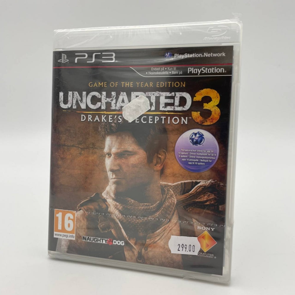 Uncharted 3: Drake's Deception Game of the Year Edition (Ny i plast) - Playstation 3 (PS3)