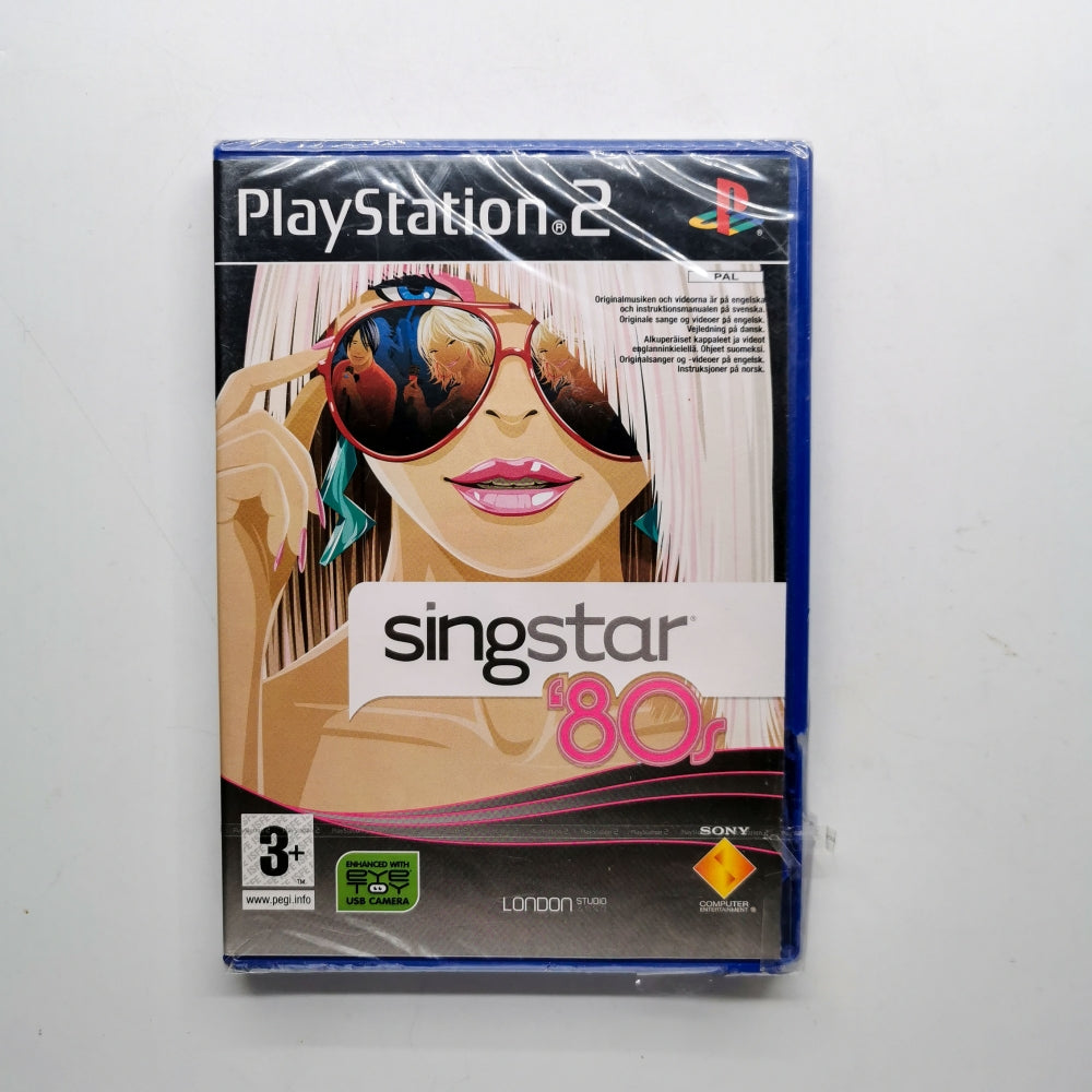 SingStar '80s (ny i plast) - Playstation 2 (PS2)