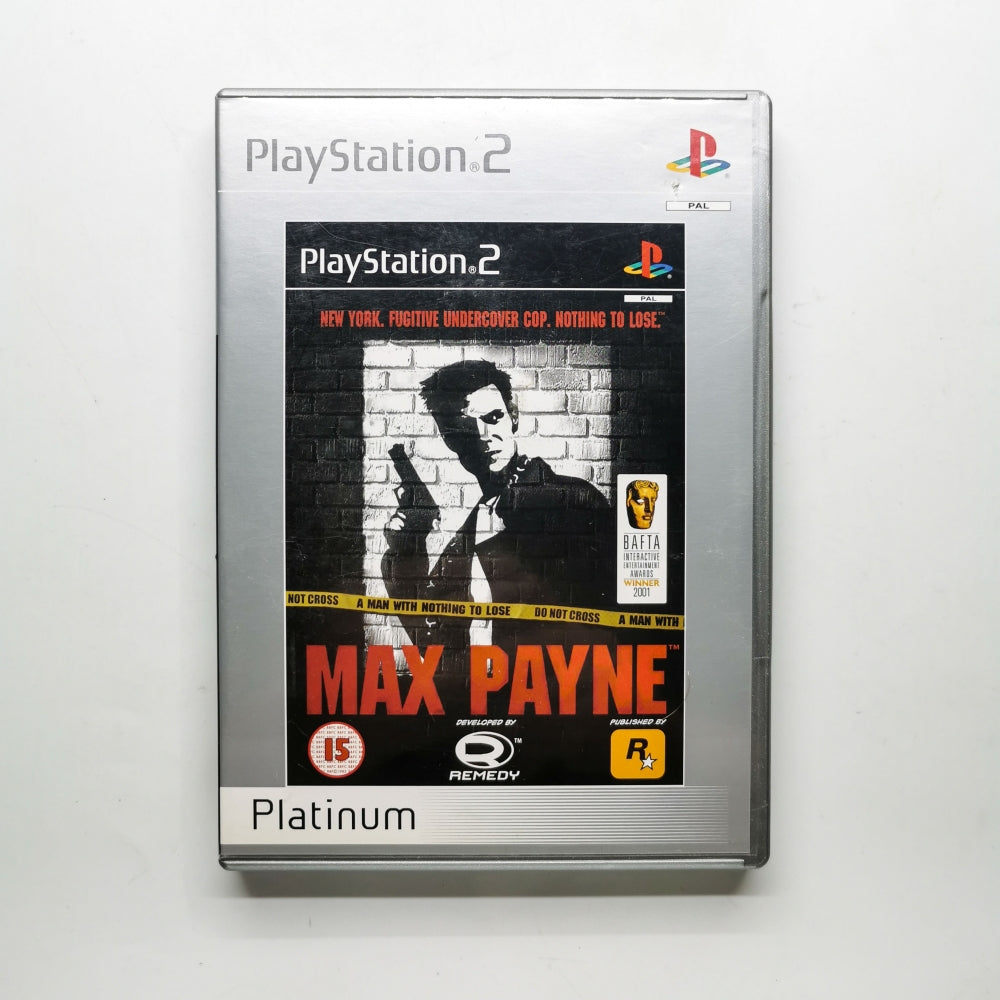 Max Payne PLATINUM - Playstation 2 (PS2)