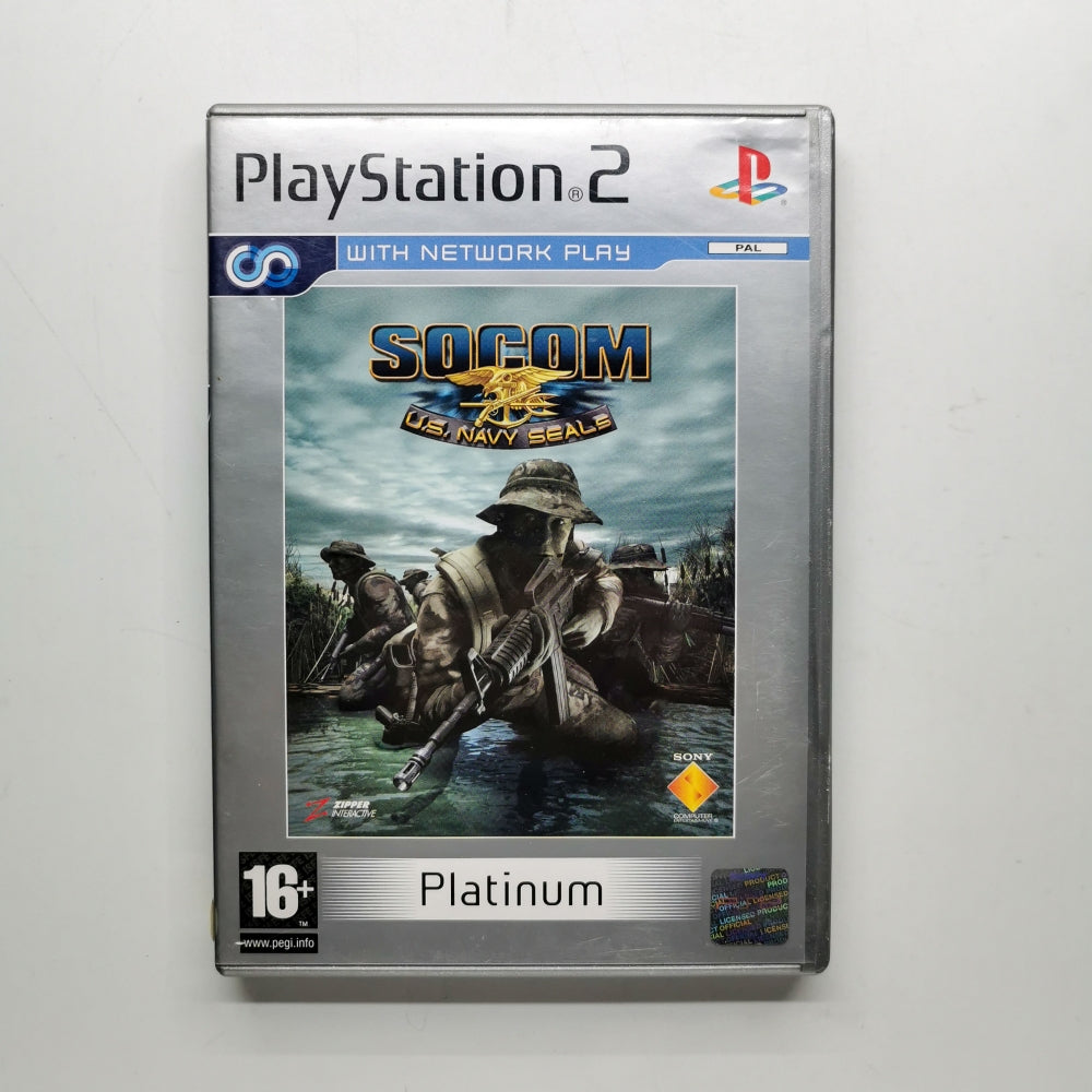 SOCOM: U.S. Navy Seals PLATINUM - Playstation 2 (PS2)