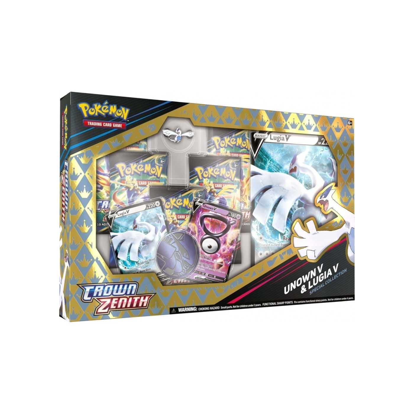 Pokemon - Crown Zenith - Unown V & Lugia V Special Collection