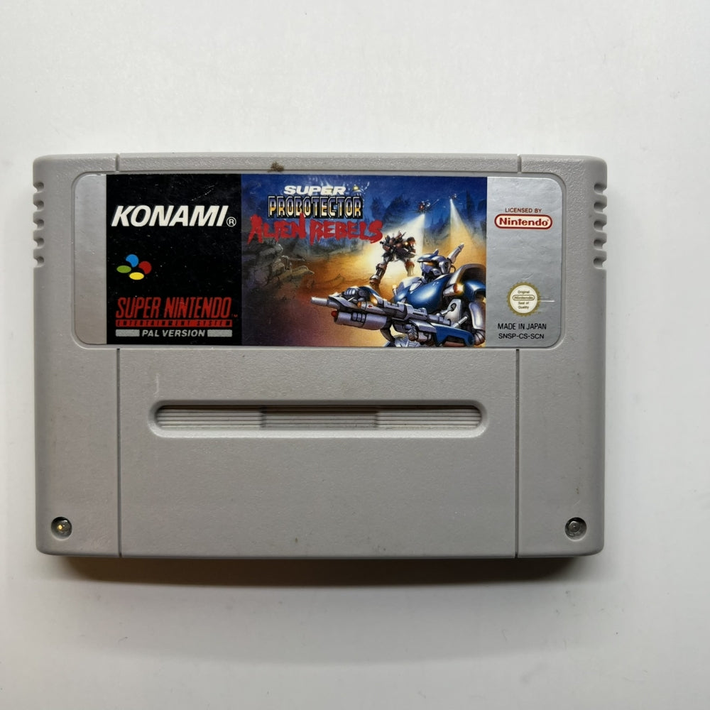 Super Probotector Alien Rebels - Super Super Nintendo (SNES)