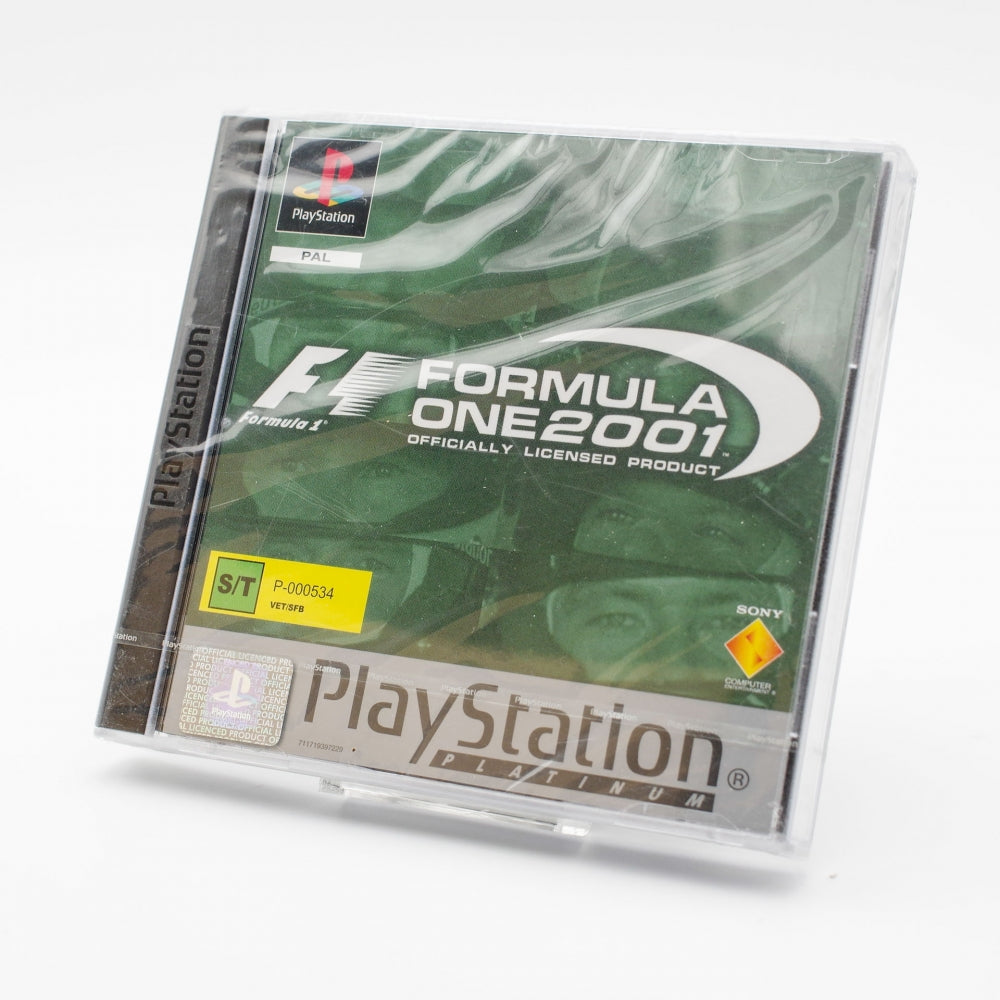 Formula One 2001 PLATINUM (Ny i plast) - Playstation 1 (PS1)