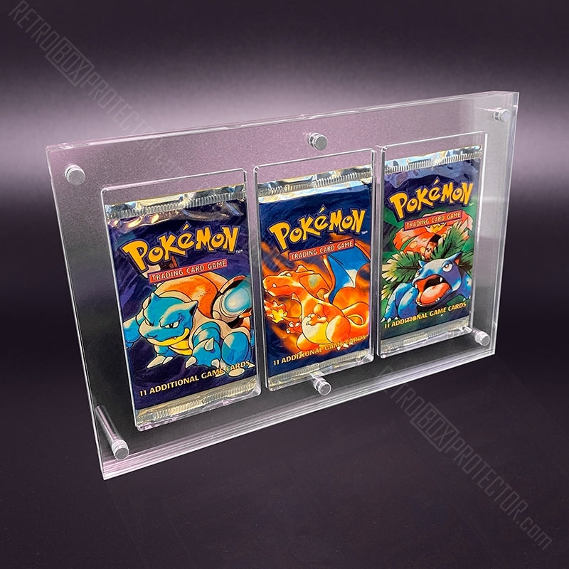 Akrylramme 3 pakker (3 Booster Packs)
