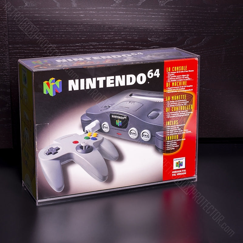 Akryl N64 konsoll