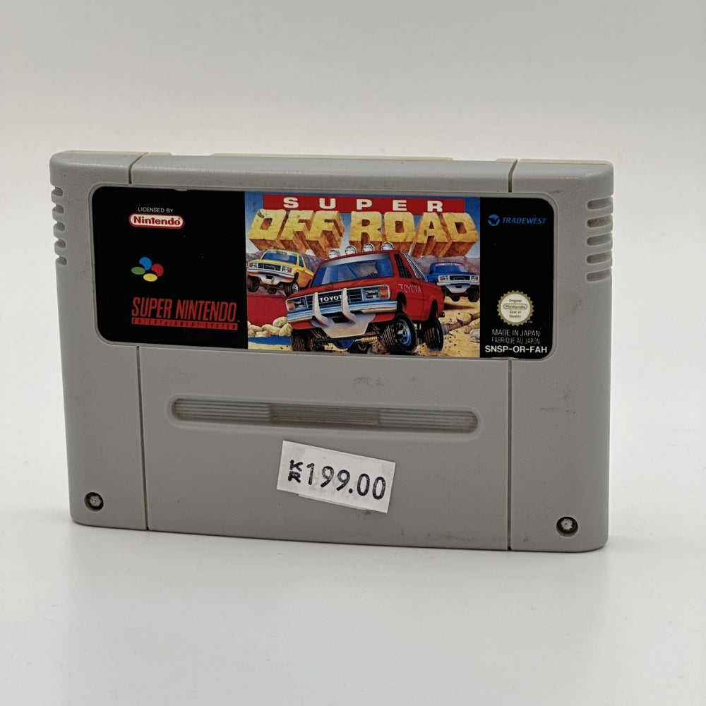 Super Off Road Cart (FAH) til Super Nintendo (SNES)