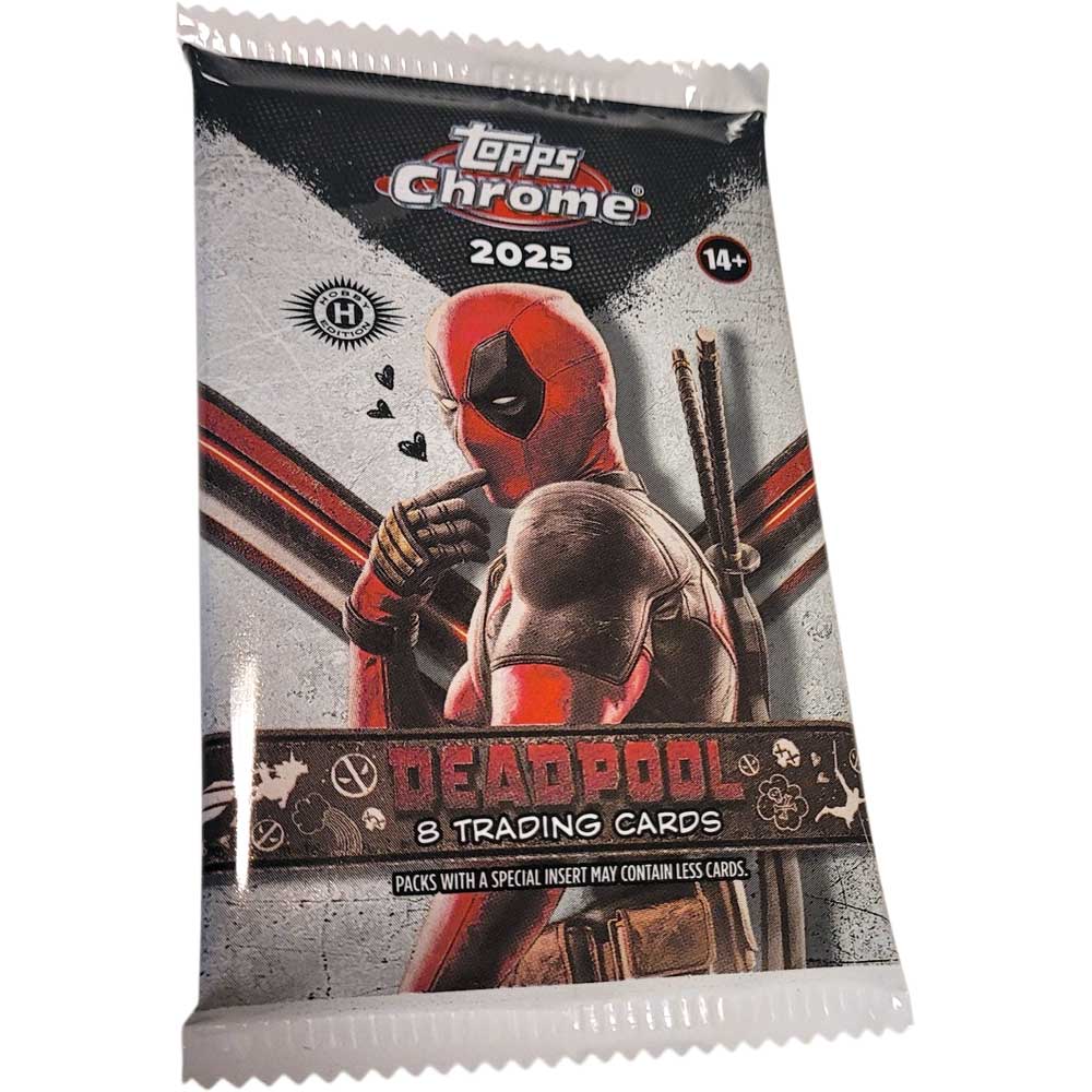 Topps Chrome Deadpool - Booster Pack fra Hobby Boks