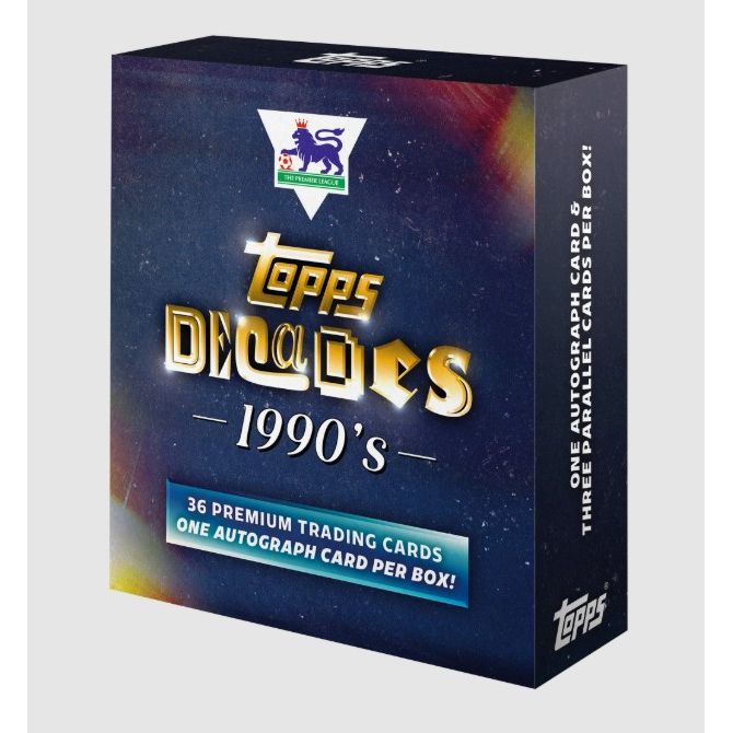 Box Break 29.05 - 2025 Topps® Decades Premier League – 90’s Edition Boks (1/6 spots)