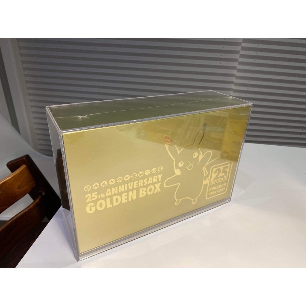 Akryl Pokemon Celebrations 25th Anniversary Pikachu Golden Box Akryl Pokemon Celebrations 25th Anniversary Pikachu Golden Box