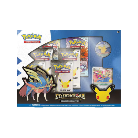 Pokemon - Celebrations - Deluxe Pin Collection (Zacian promo)
