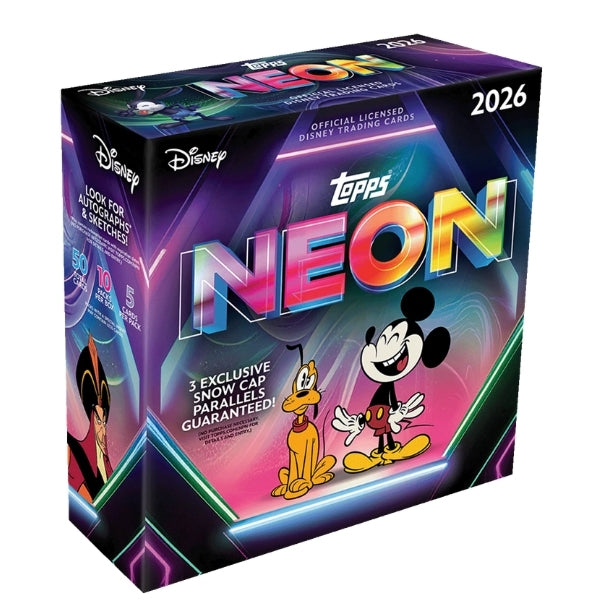 Topps Disney Neon 2026 - MEGA Boks