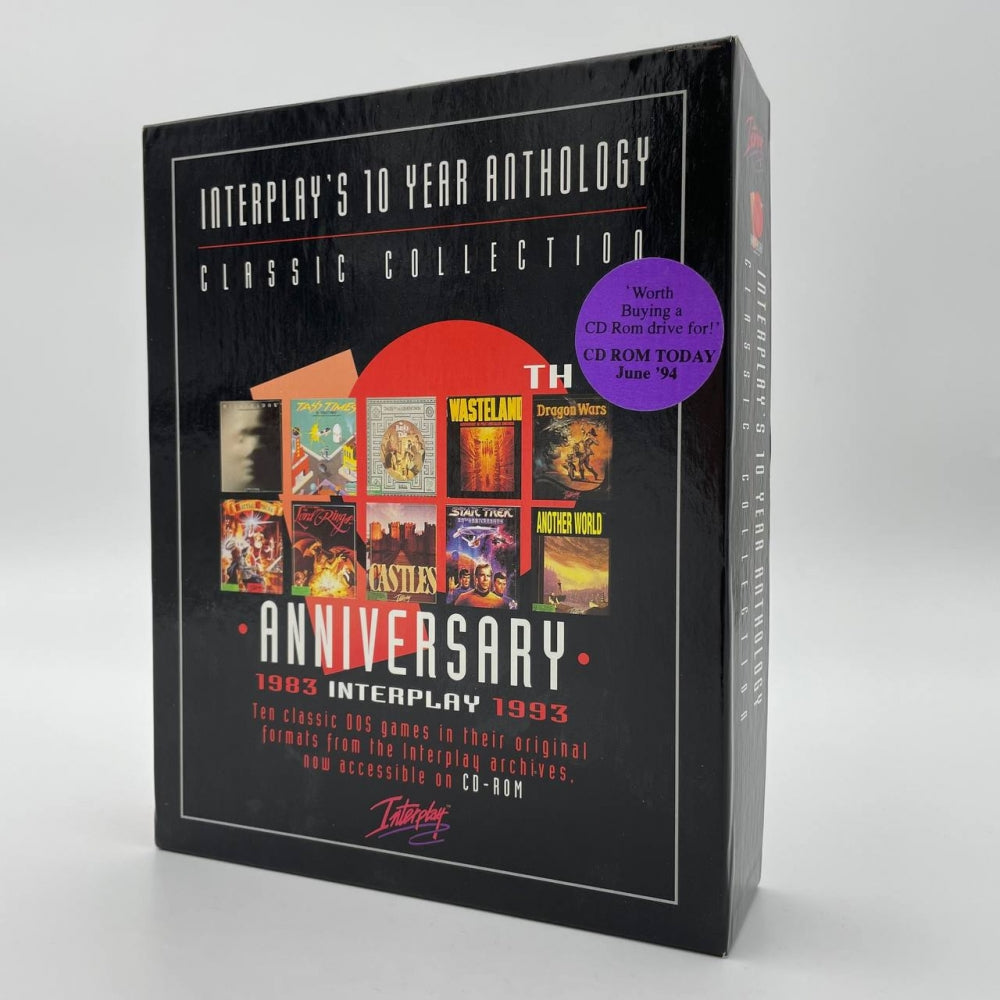 Interplay's 10 Year Anthology Classic Collection - Big Box PC spill