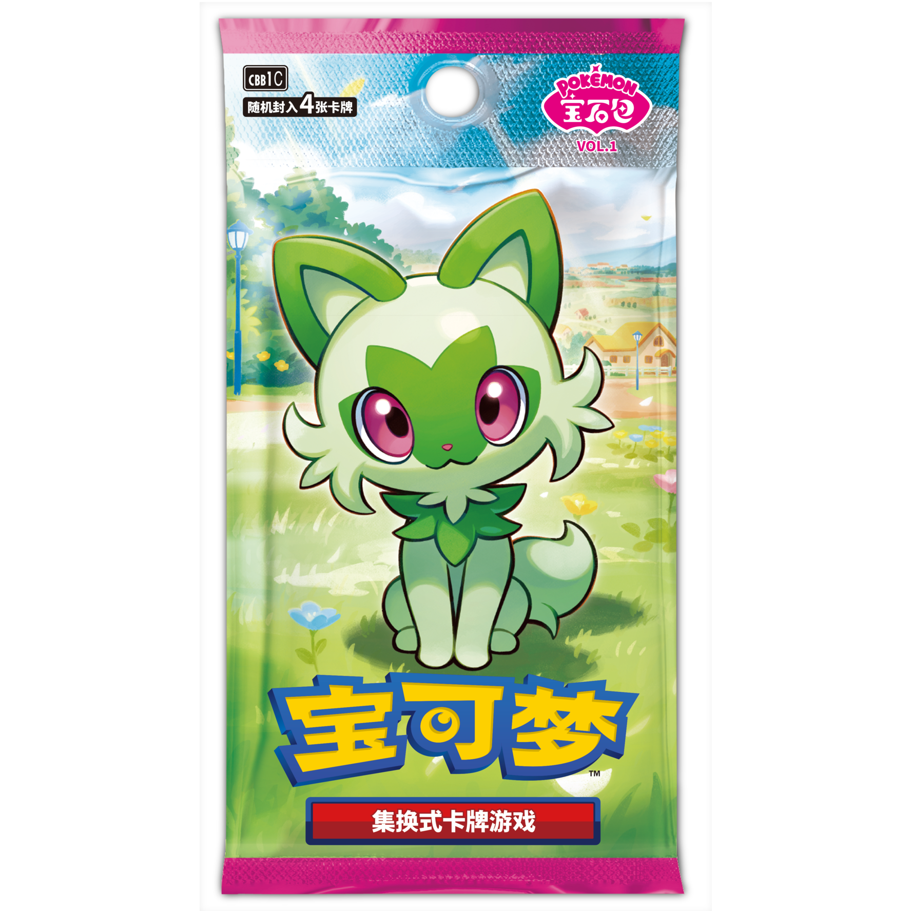 Pokemon - Horizons Gem Pack Vol 1 - Chinese Booster Pack