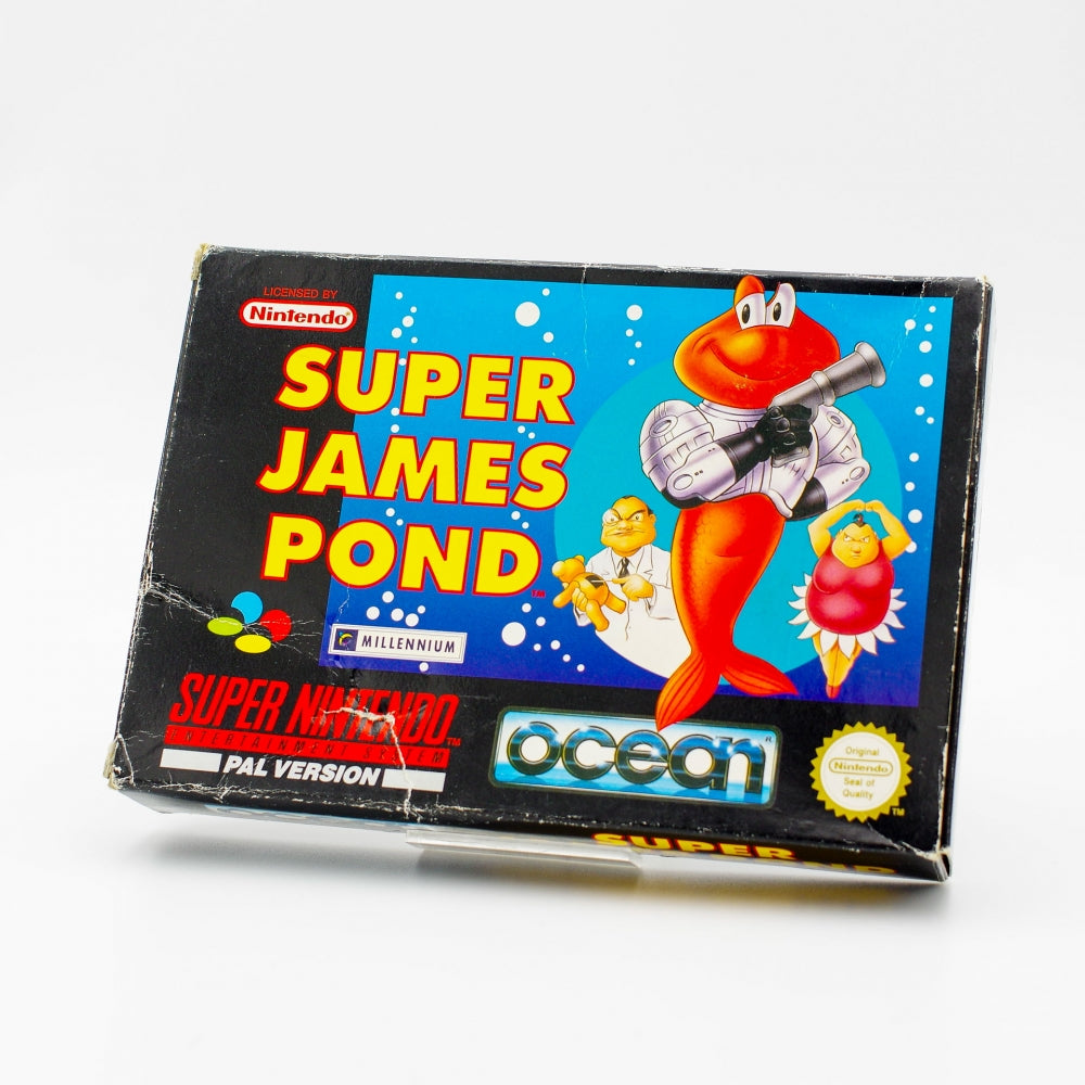 Super James Pond - Super Super Nintendo (SNES)