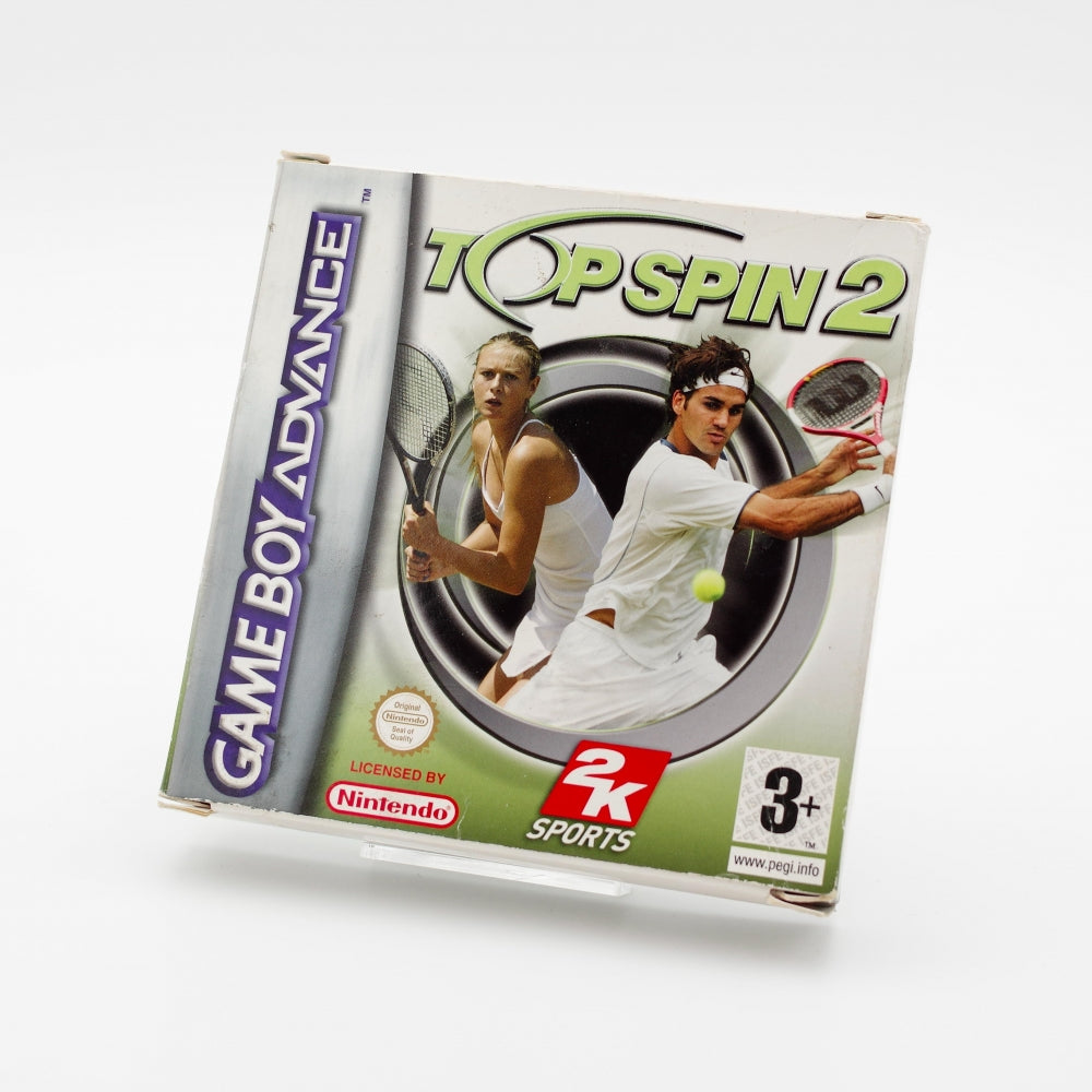 Top Spin 2 i original eske - Game Boy Advance