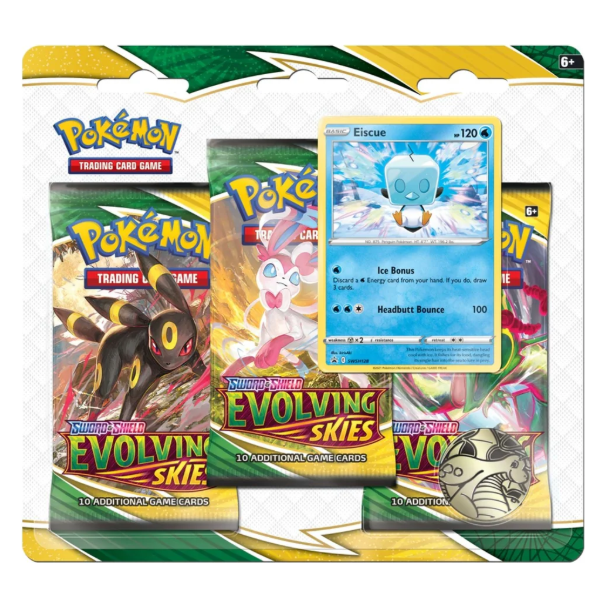 Pokemon - Evolving Skies - 3 Pack Blister