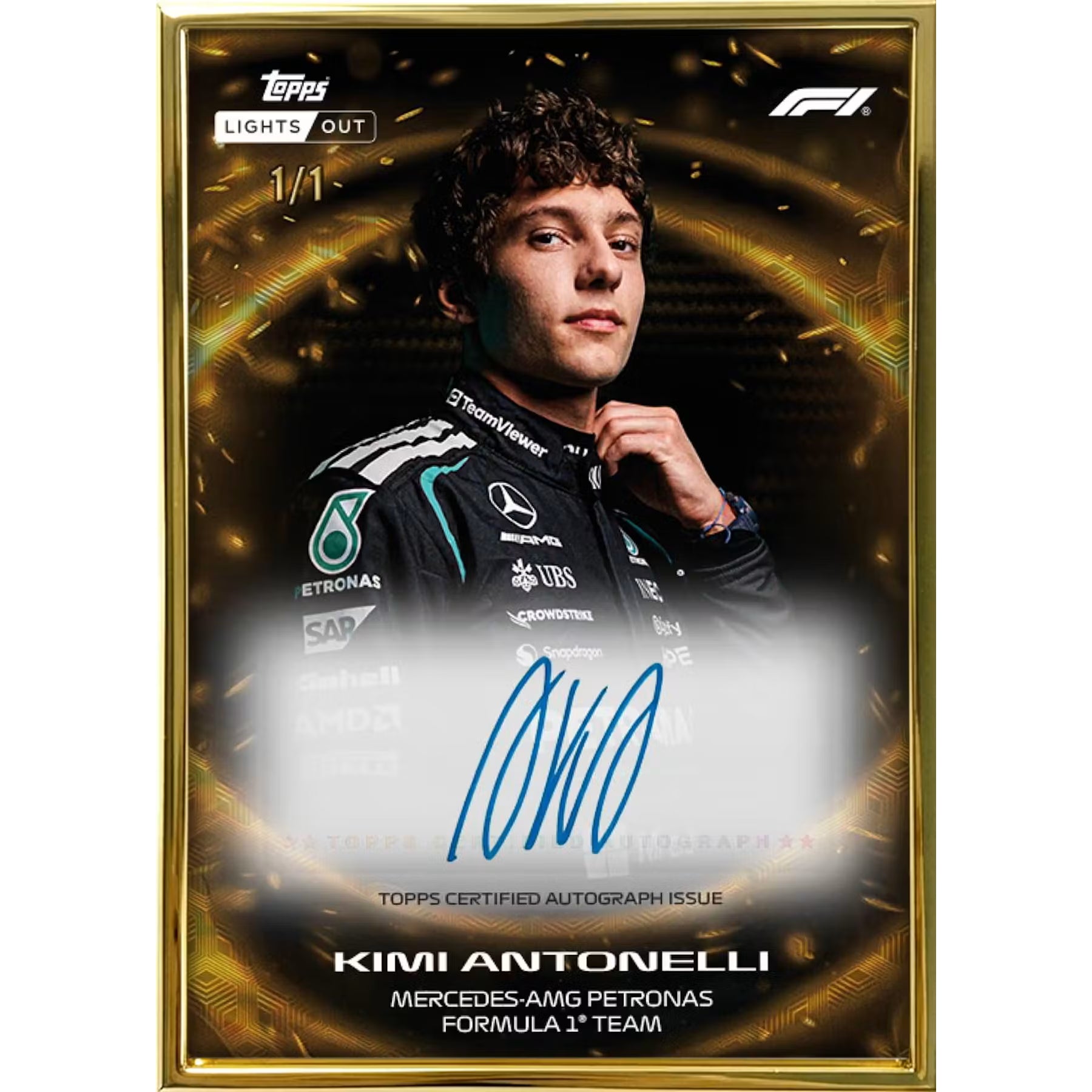 Topps F1 Lights Out 2026 Season (Box break 21.07 1 av 5 spots)