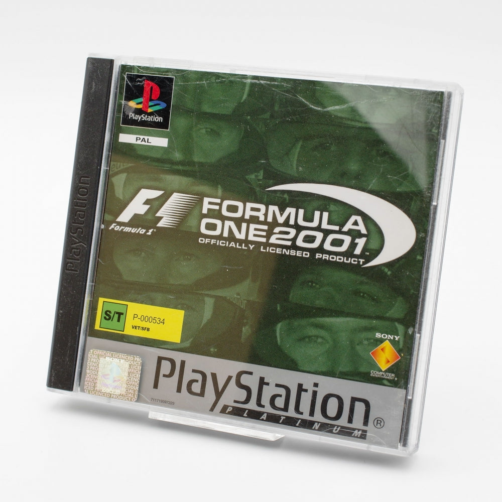 Formula One 2001 (PLATINUM) - Playstation 1 (PS1)