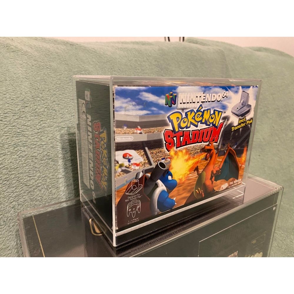 Akryl Pokemon Stadium Boks til Nintendo 64 (N64)