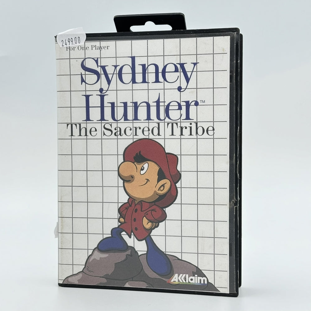 Sydney Hunter The Scared Tribe - Sega Master System