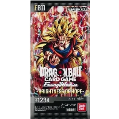 Dragon Ball - FB11 Fusion World Brightness of Hope Booster Pack