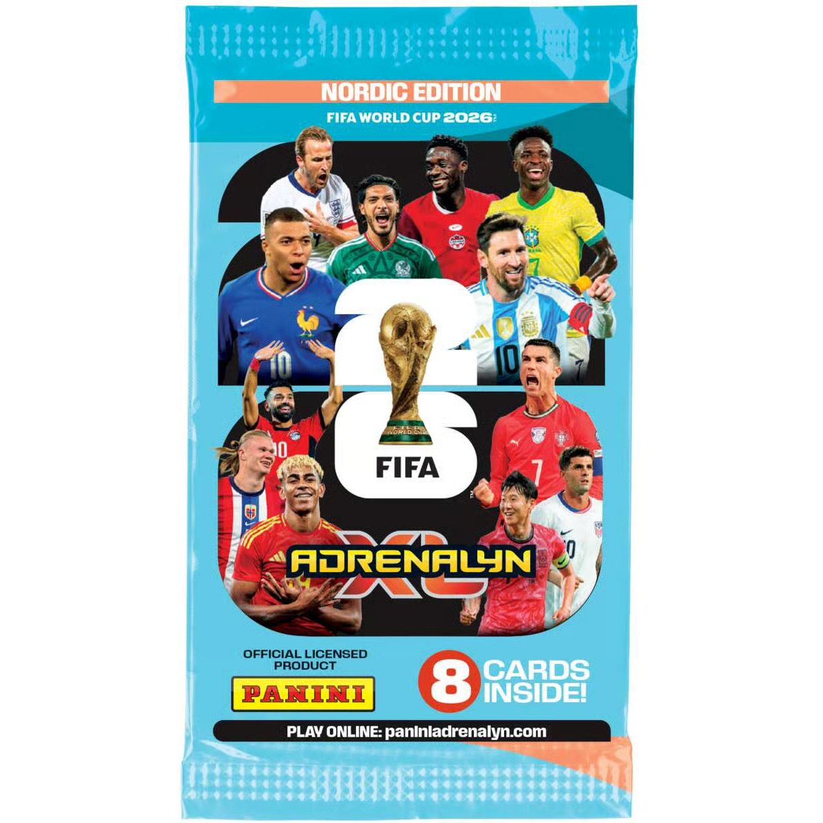 Panini Adrenalyn XL FIFA World Cup 2026 Nordic Edition Booster