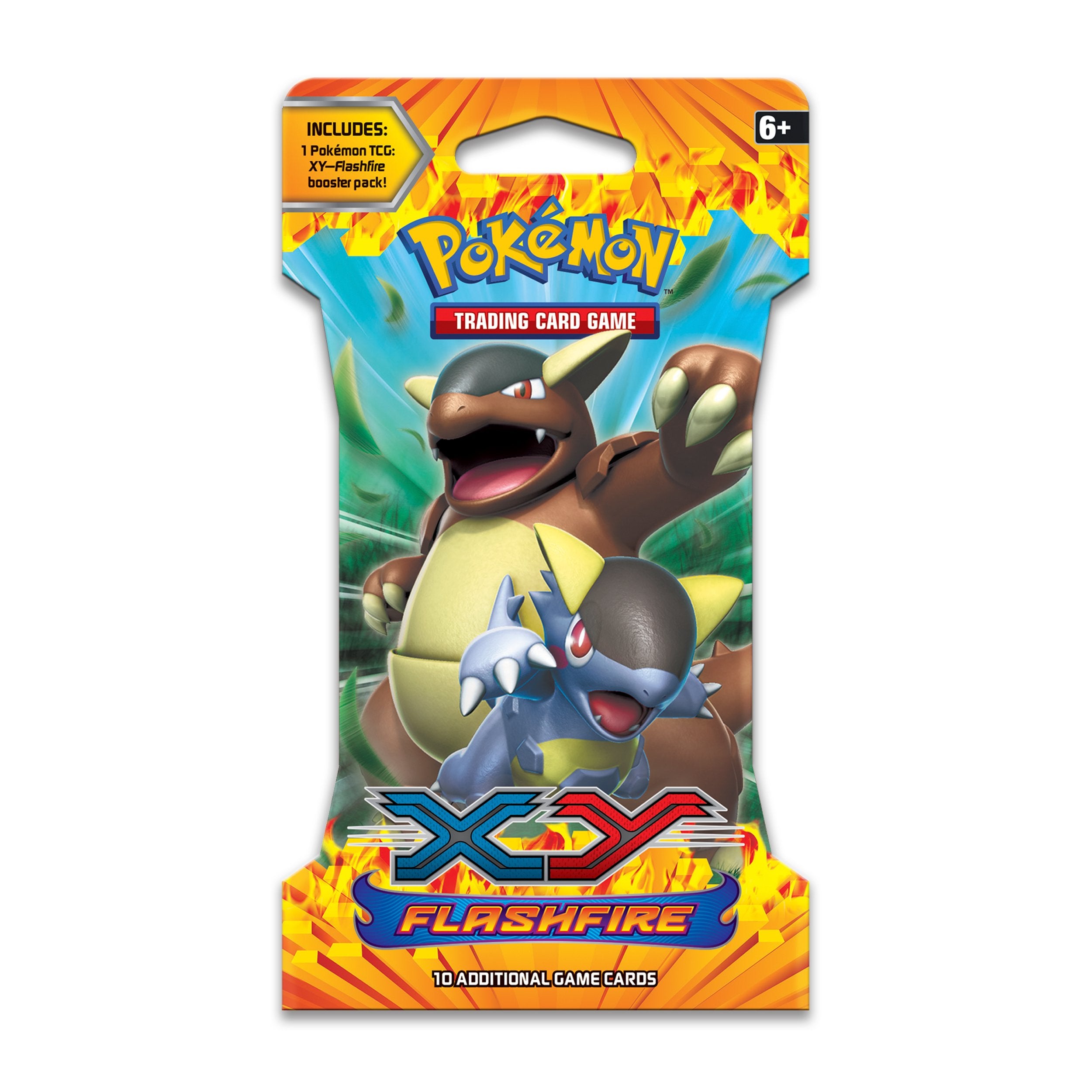 Pokemon - XY FlashFire - Sleeved Booster Pack (Tilfeldig art)