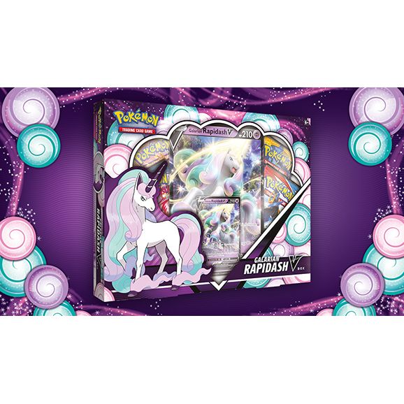Pokemon - Galarian Rapidash V Box