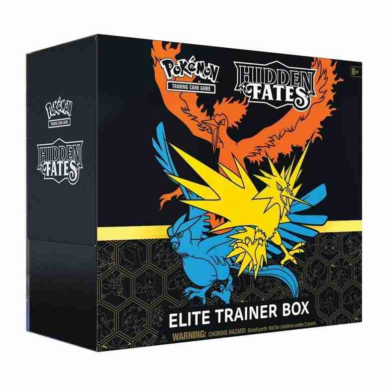 Pokemon - Hidden Fates - Elite Trainer Box (ETB) SKIP THE LINE + Bounty
