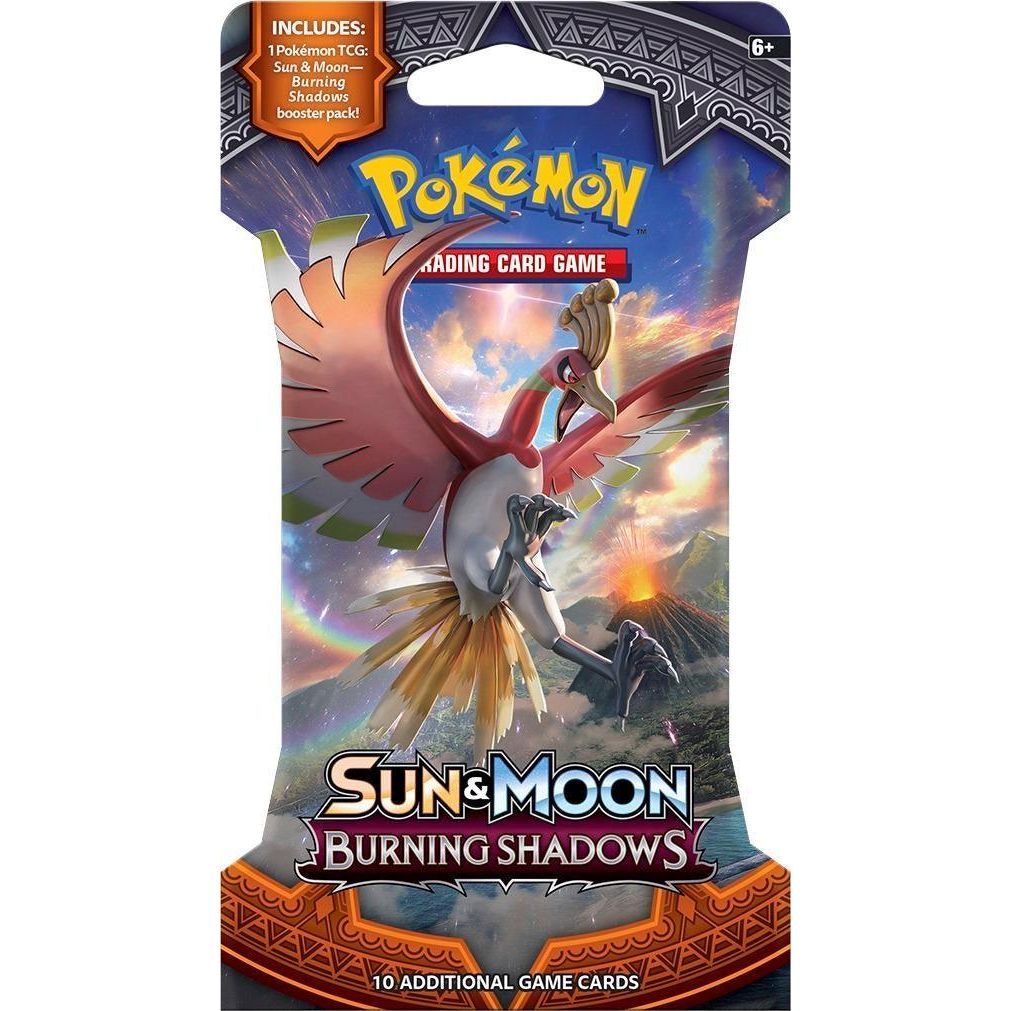 Pokemon - Burning Shadows - Sleeved Pack (Bounty på top hit)