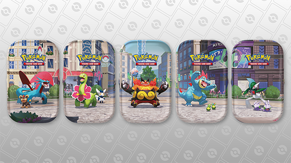 Pokemon Lumiose City Mini Tin (Tilfeldig art) 1stk tin