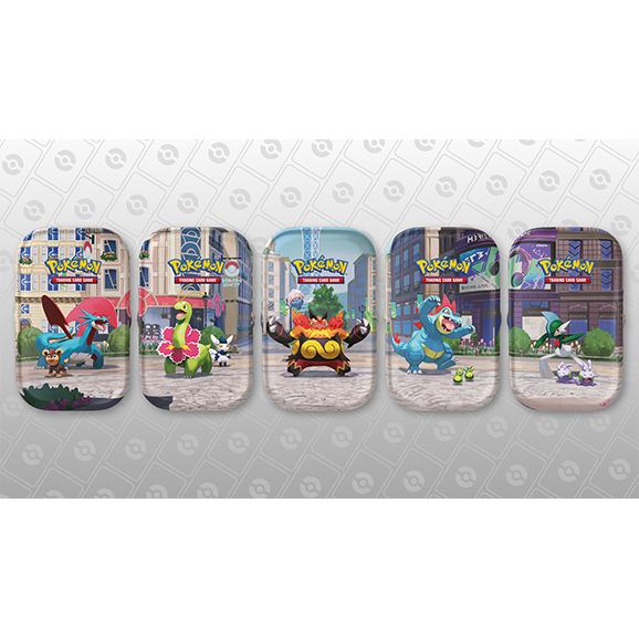 Pokemon Lumiose City Mini Tin (Tilfeldig art) 1stk tin