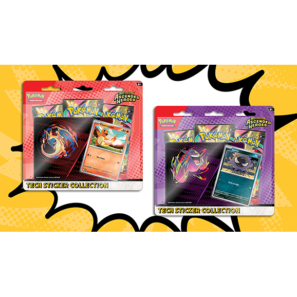 Pokemon - Ascended Heroes - 1stk Tech Sticker Collection (Tilfeldig promo) (Maks 1 per kunde)