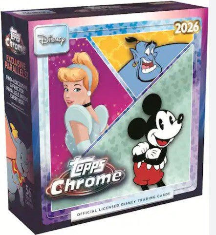 2026 Topps Chrome® Disney - Mega Box