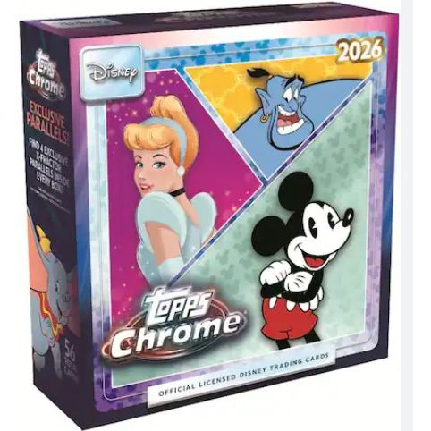 2026 Topps Chrome® Disney - Mega Box