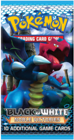 Pokemon - Noble Victories (Black & White) - Booster Pack (Druddigon art)