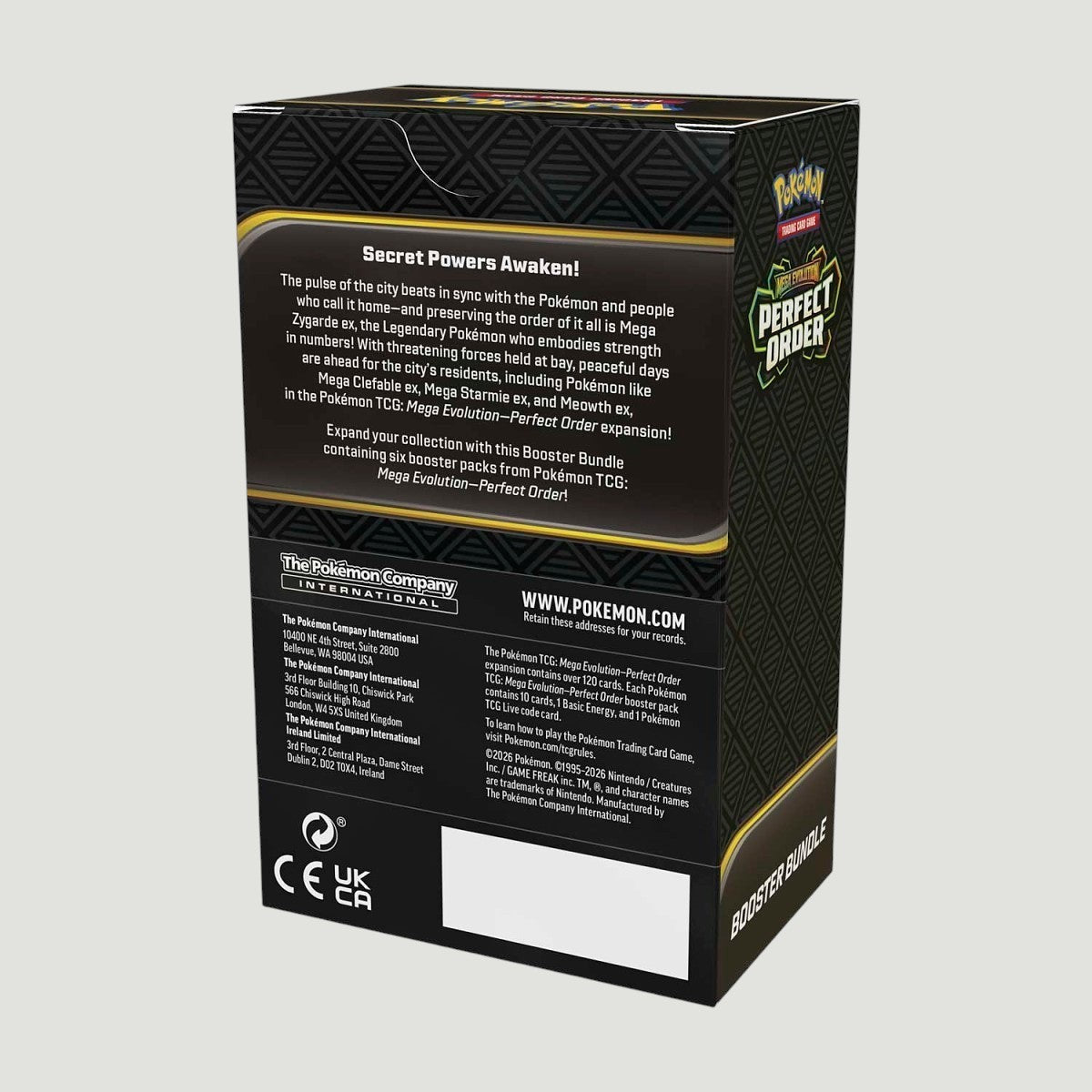 Pokemon - Perfect Order - Booster Bundle (6 Booster Packs)