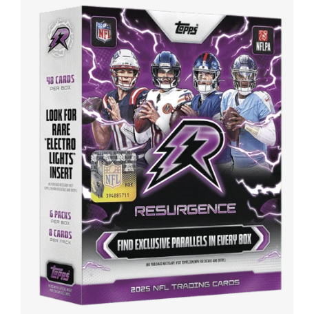 2026 Topps Resurgance Football 2025 Mega Box