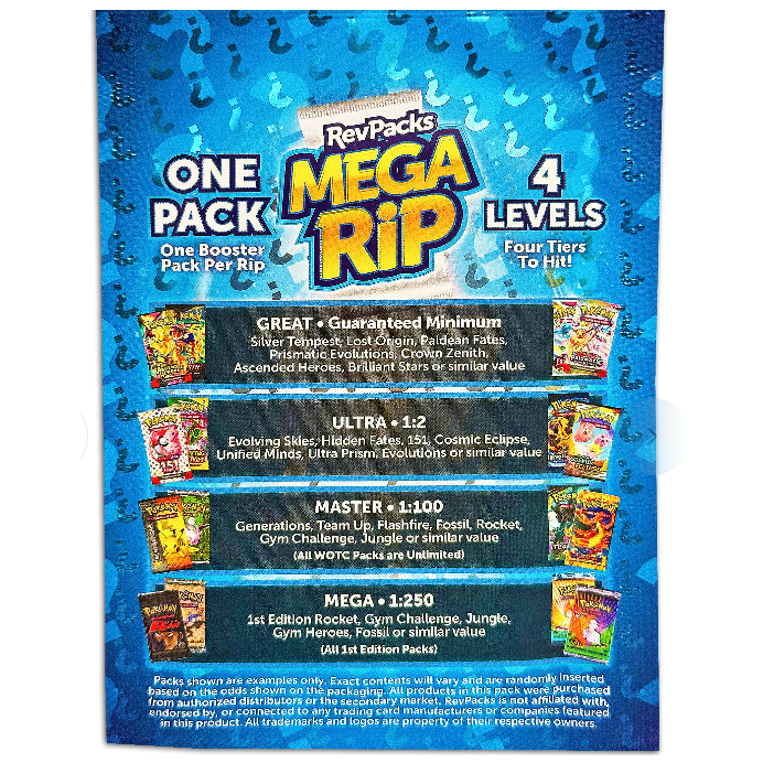 Pokemon RevPacks Mega Rip