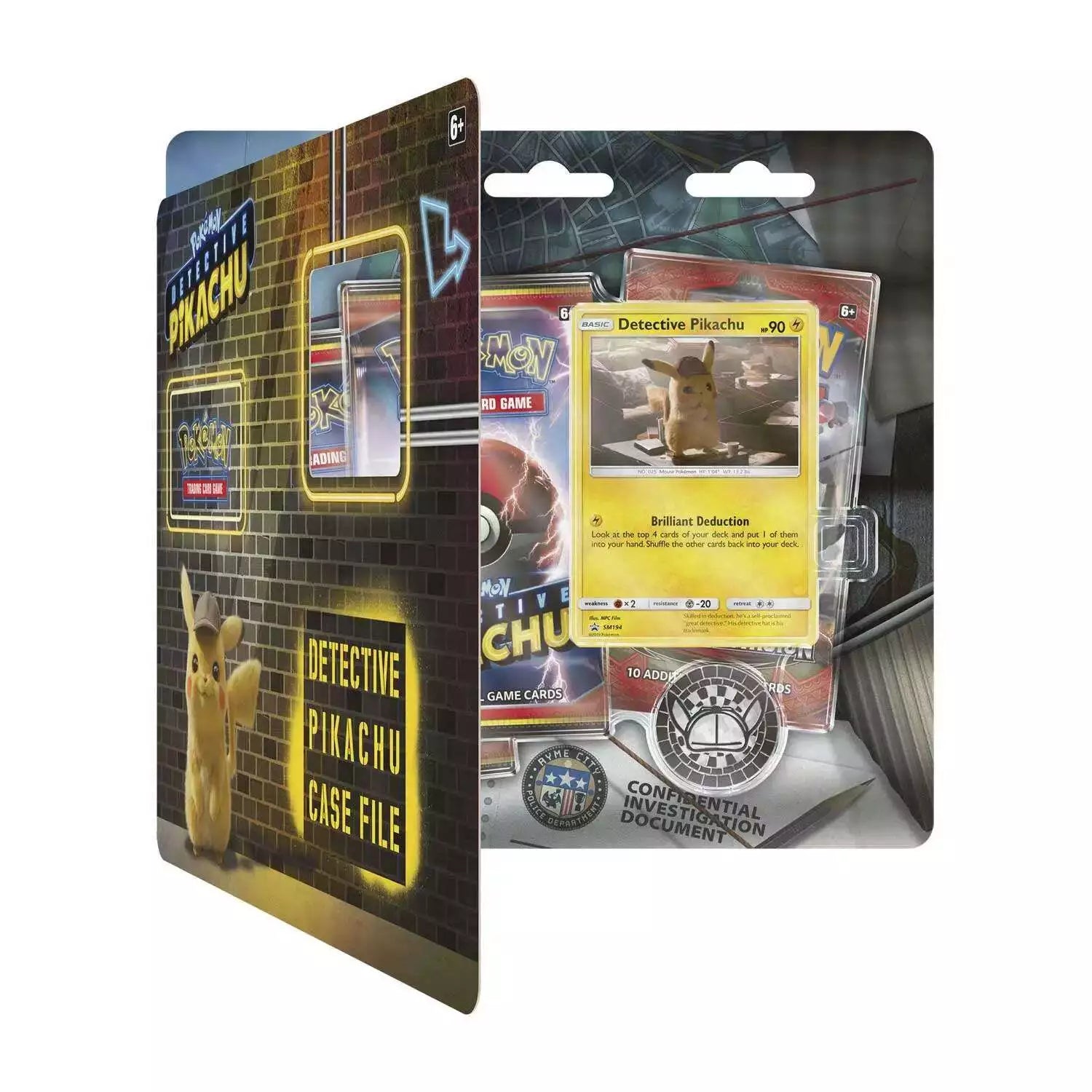 Pokemon - Detective Pikachu - Blister Pack Case File fra 2019